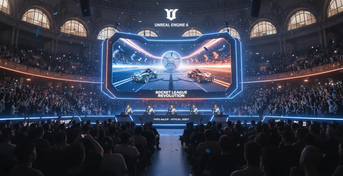Rivoluzione Rocket League: Unreal Engine 6 debutta ufficialmente al Paris Major