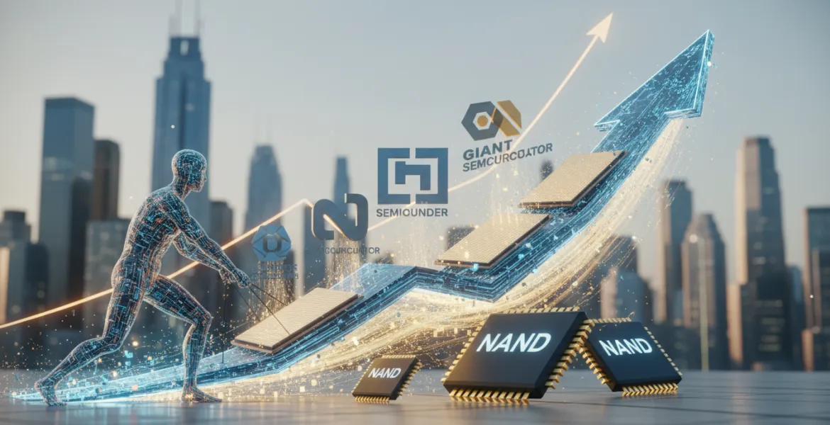 L'Intelligenza Artificiale trascina il mercato NAND verso nuovi record: ricavi in volo per i giganti dei semiconduttori