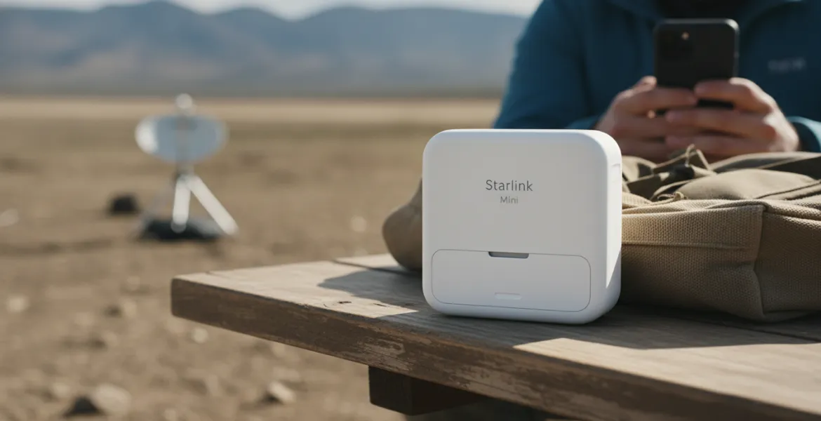 Starlink Mini con batteria integrata: SpaceX rivoluziona la connettività mobile