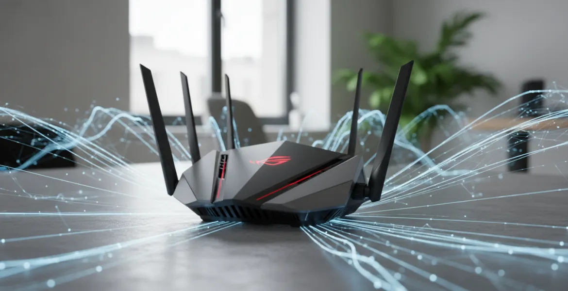 Asus ROG Rapture GT-BN98: Il futuro della connettività con il primo router Wi-Fi 8