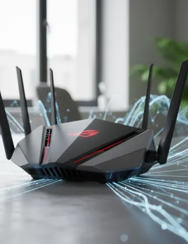 Asus ROG Rapture GT-BN98: Il futuro della connettività con il primo router Wi-Fi 8