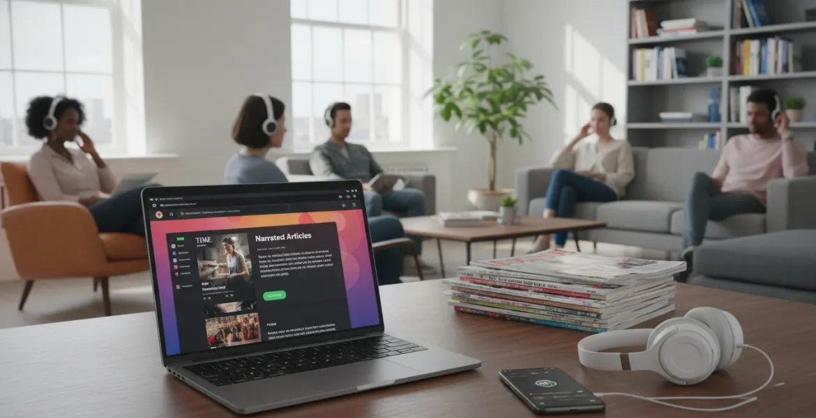 Spotify trasforma l'editoria: arrivano gli articoli narrati dei grandi magazine internazionali