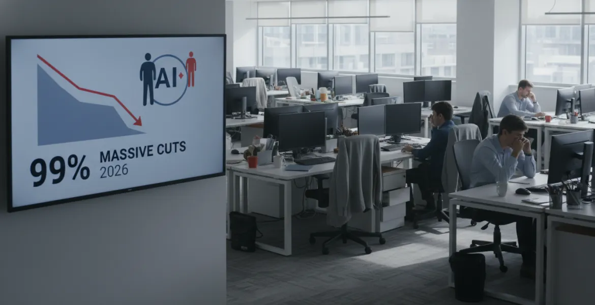 Rivoluzione IA e crisi occupazionale: il 99% dei CEO pronti a tagli massicci nel 2026