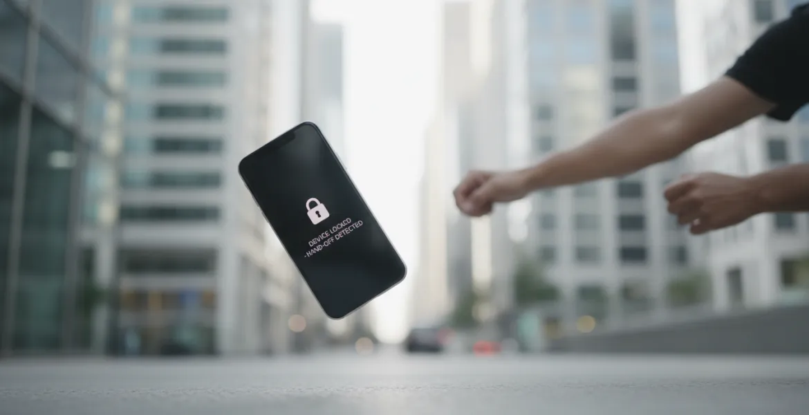 Apple rivoluziona la sicurezza: l'iPhone si bloccherà automaticamente se strappato di mano