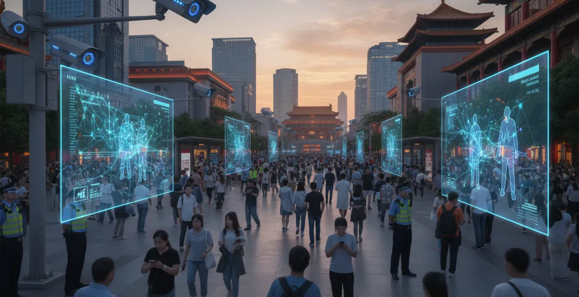La sorveglianza predittiva in Cina: L'Intelligenza Artificiale che legge il futuro sociale