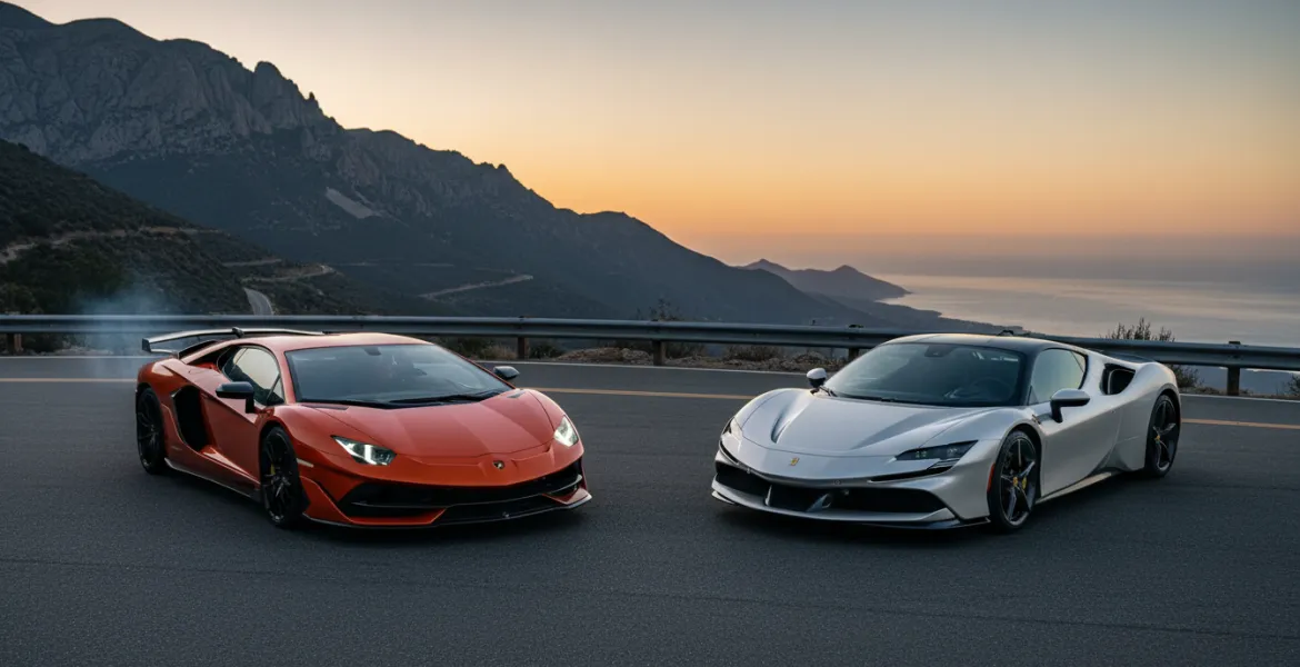 Scontro tra Titani: Lamborghini boccia l'elettrico puro e sfida la Ferrari Luce