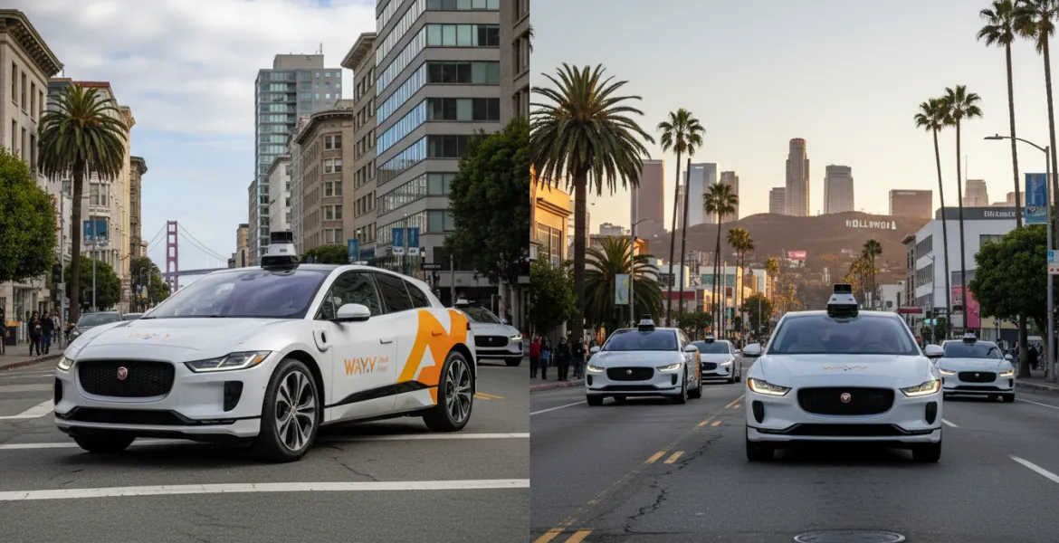 Waymo lancia Ojai: i nuovi robotaxi arrivano nelle strade di San Francisco e Los Angeles