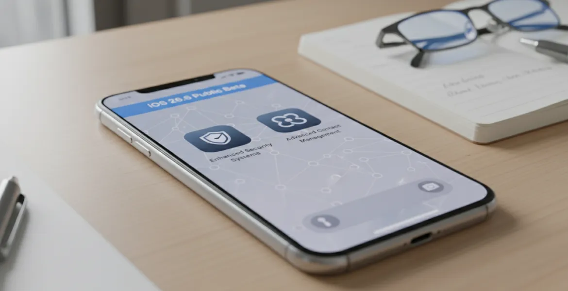 Apple rilascia la prima Public Beta di iOS 26.6: nuovi sistemi di sicurezza e gestione contatti