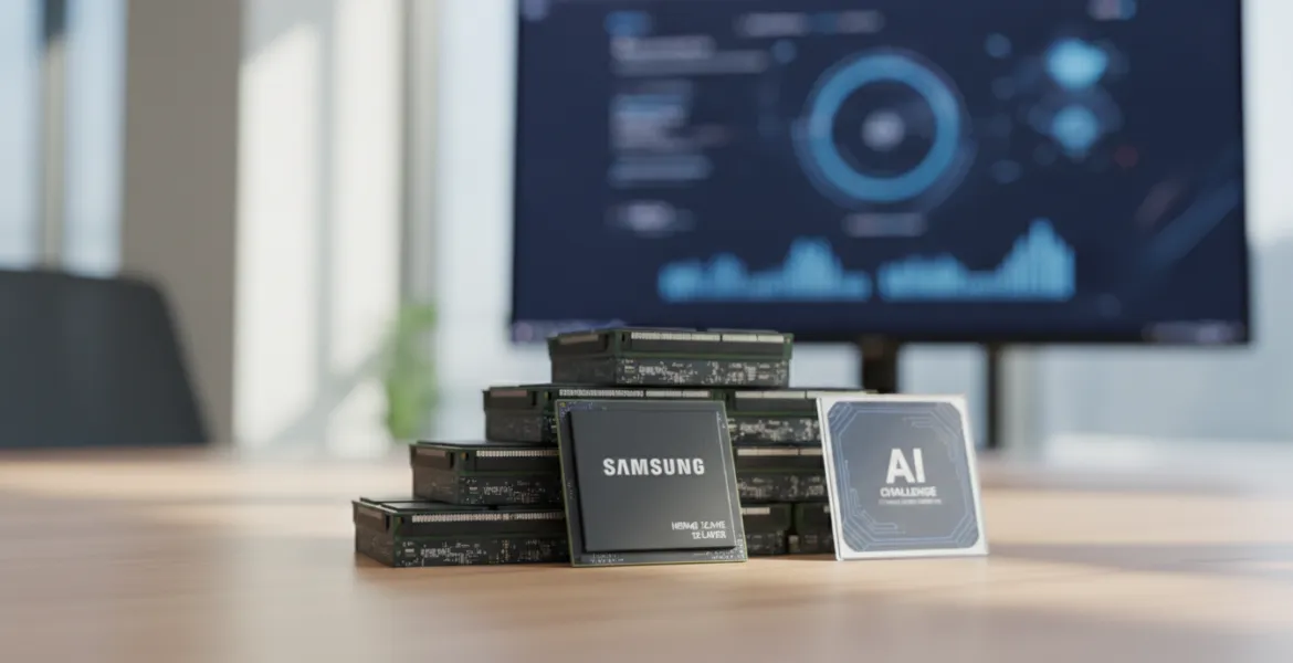 Samsung sfida il mercato AI: pronti i campioni di memoria HBM4E a 12 strati