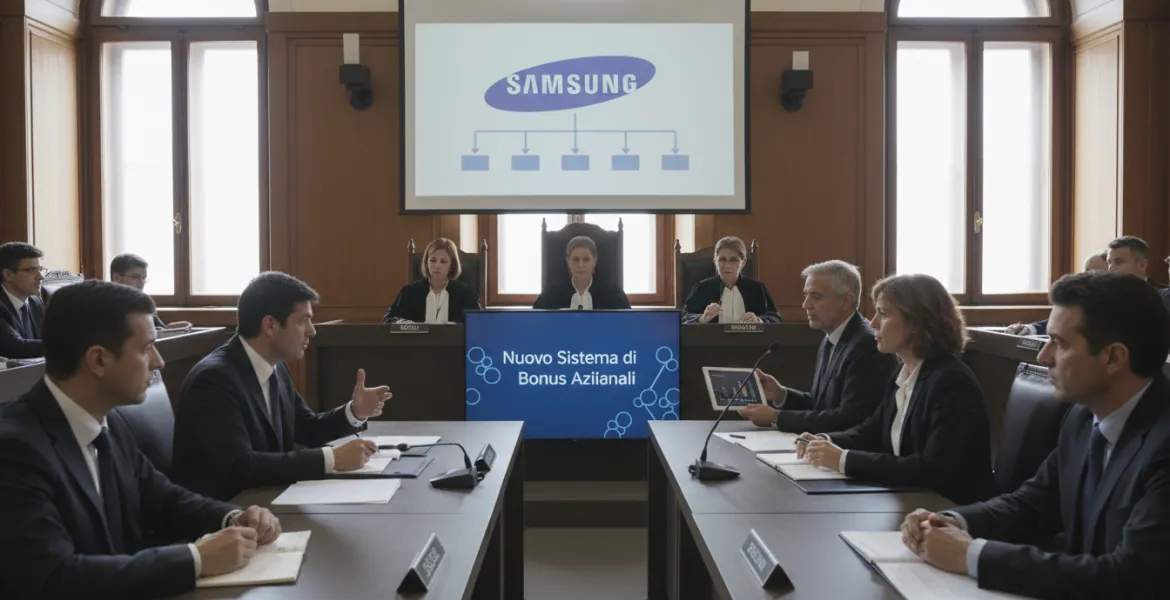 Samsung in Tribunale: la SECU sfida il nuovo sistema di bonus aziendali