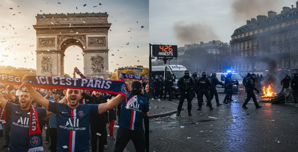 PSG Campione d'Europa: il trionfo a Budapest macchiato dalla guerriglia urbana a Parigi