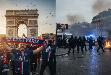 PSG Campione d'Europa: il trionfo a Budapest macchiato dalla guerriglia urbana a Parigi