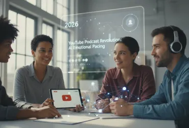 YouTube rivoluziona i podcast: nel 2026 l'IA neurale legge le emozioni e adatta il ritmo