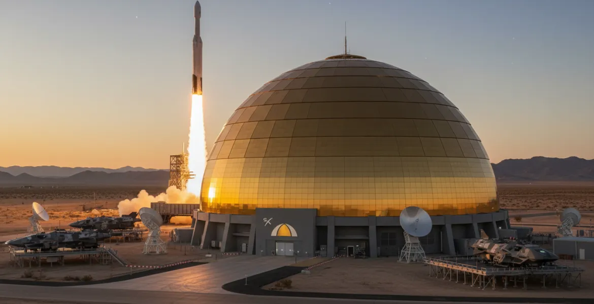 SpaceX e il progetto Golden Dome: Maxicontratto da 4 miliardi per la difesa spaziale