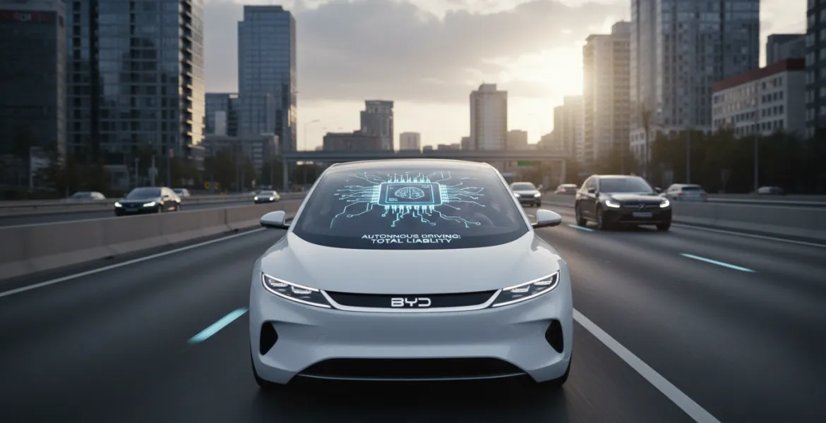 BYD rivoluziona la guida autonoma: Chip a 4nm e responsabilità totale in caso di incidenti