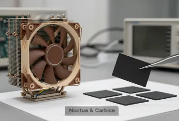 Noctua e Carbice: Rivoluzione con i Pad Termici a nanotubi di carbonio