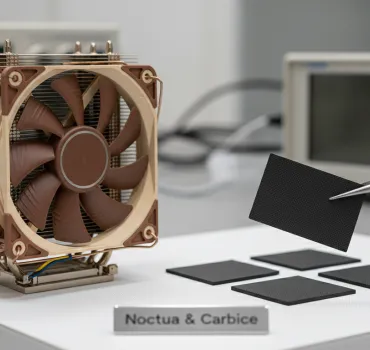 Noctua e Carbice: Rivoluzione con i Pad Termici a nanotubi di carbonio