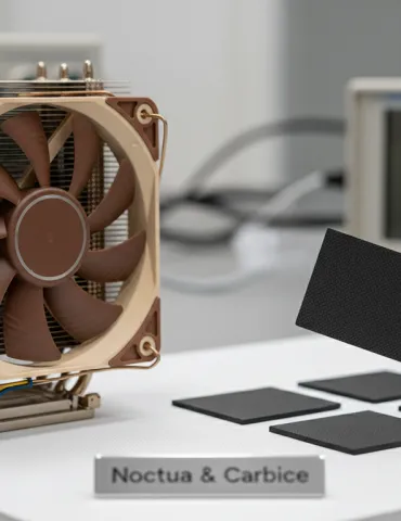 Noctua e Carbice: Rivoluzione con i Pad Termici a nanotubi di carbonio