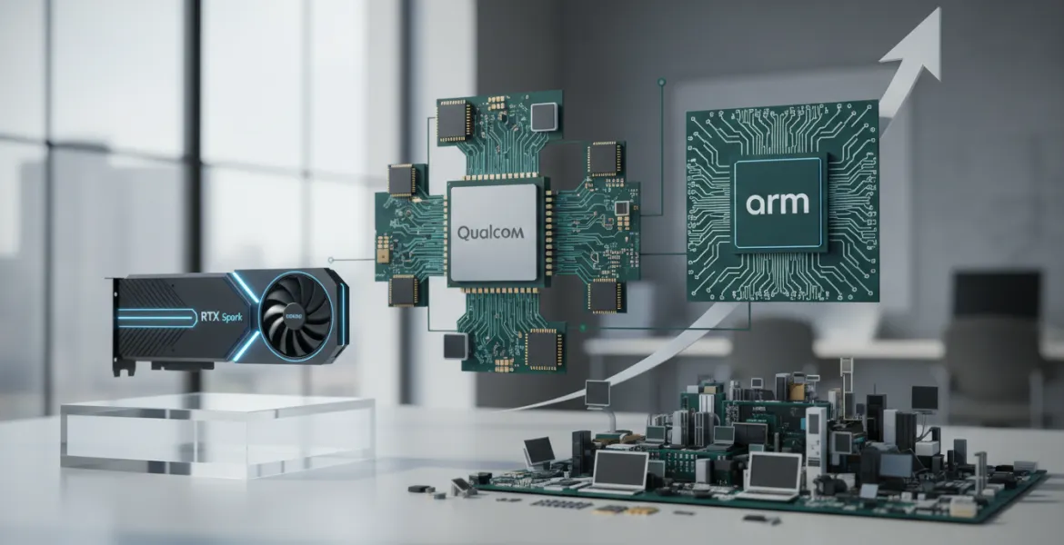 Qualcomm e la sfida dei chip Nvidia RTX Spark: l'architettura Arm domina il mercato PC
