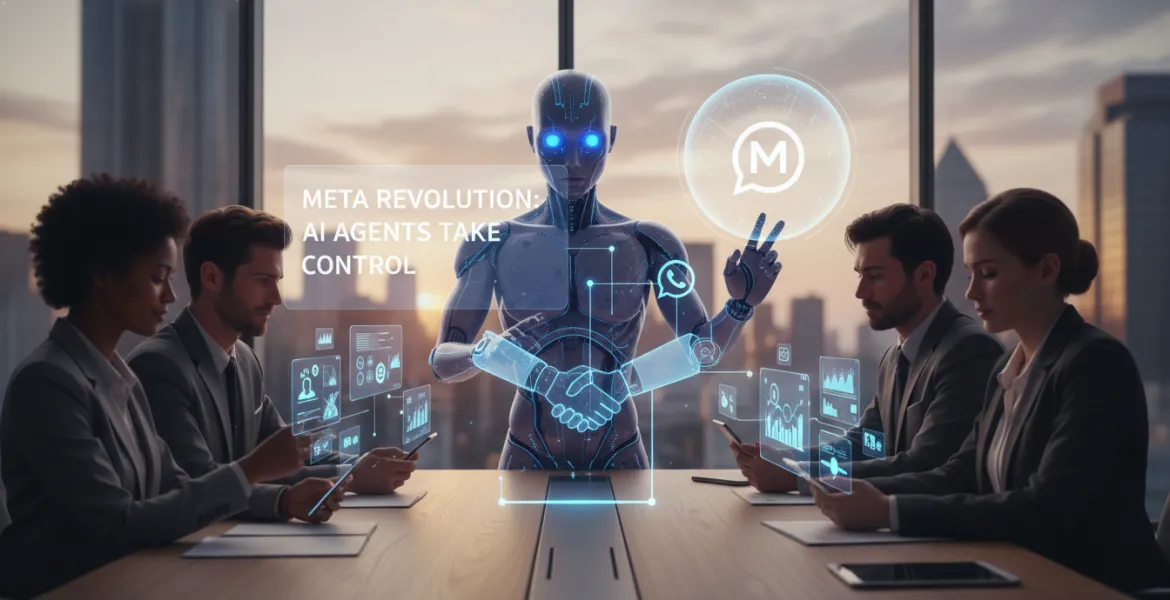 Rivoluzione Meta: Gli AI Agent di Zuckerberg prenderanno il controllo dei Business su WhatsApp