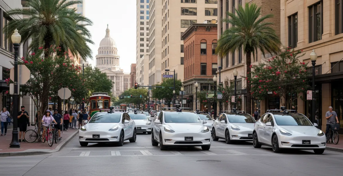 Tesla Robotaxi: la rivoluzione della guida autonoma conquista tutta Austin