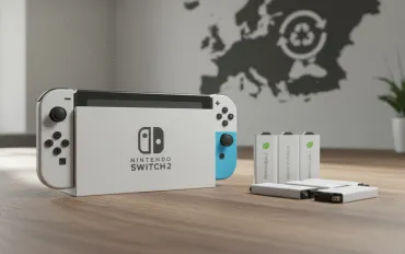 Nintendo Switch 2 e batterie rimovibili: la svolta ecologica parte dall'Europa