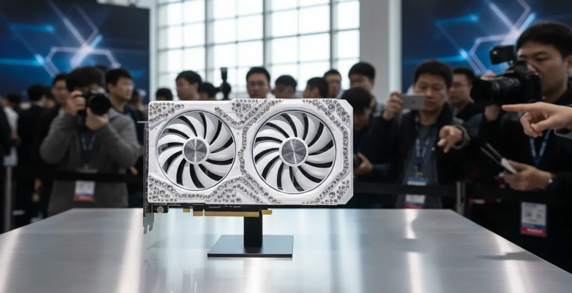 Galax rivoluziona le GPU al Computex: svelata la GeForce RTX HOF con cristalli Swarovski