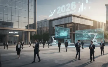 Foxconn domina il 2026: l'Intelligenza Artificiale spinge i ricavi a livelli record