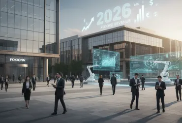 Foxconn domina il 2026: l'Intelligenza Artificiale spinge i ricavi a livelli record
