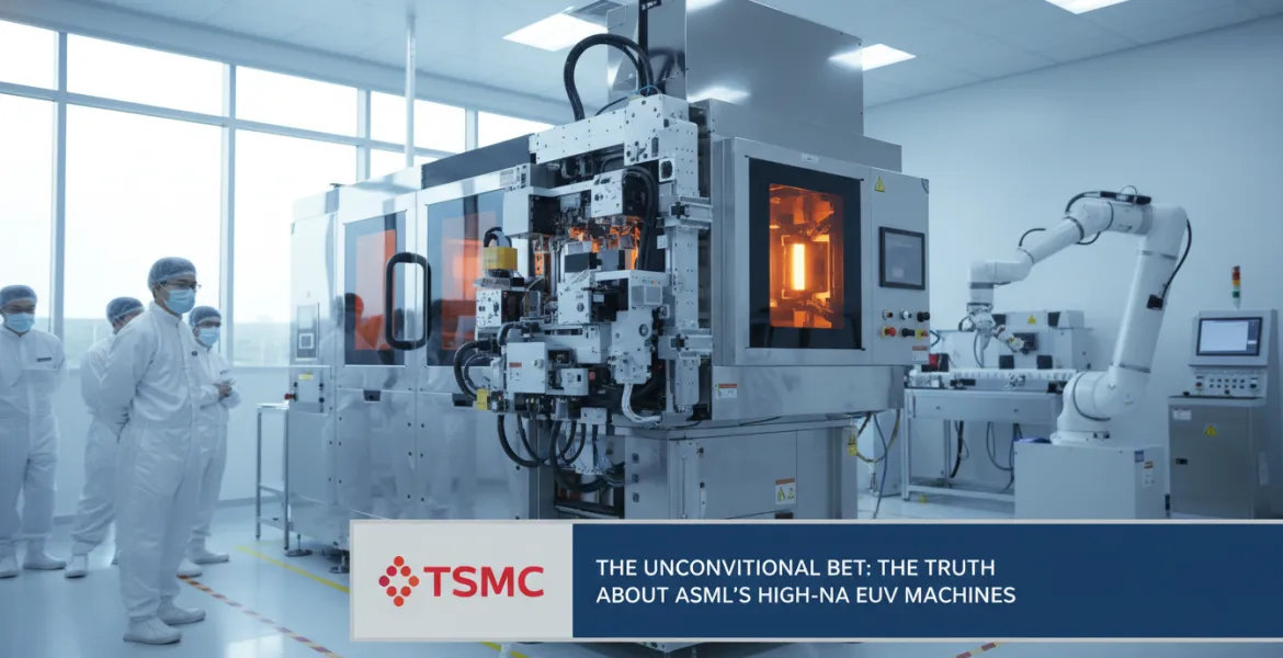 TSMC e la scommessa controcorrente: la verità sui macchinari High-NA EUV di ASML