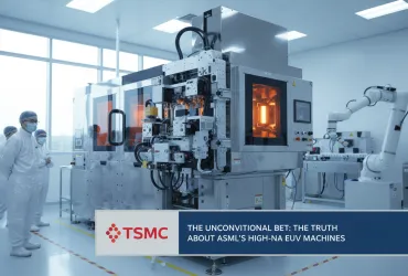 TSMC e la scommessa controcorrente: la verità sui macchinari High-NA EUV di ASML