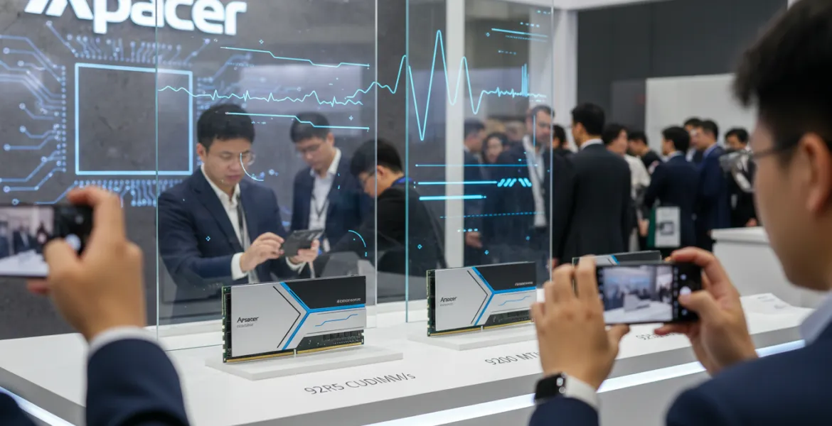 Apacer a Computex 2026: la Nuova Era delle Memorie DDR5 CUDIMM a 9200 MT/s