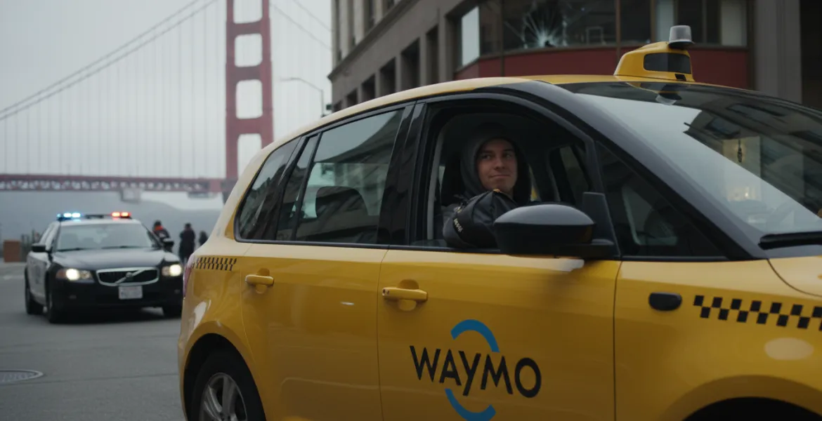 Fuga in robotaxi: perché il ladro di San Francisco è ancora libero