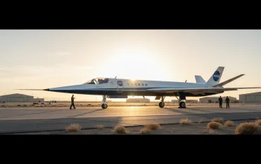 NASA X-59: il futuro del volo supersonico silenzioso è diventato realtà