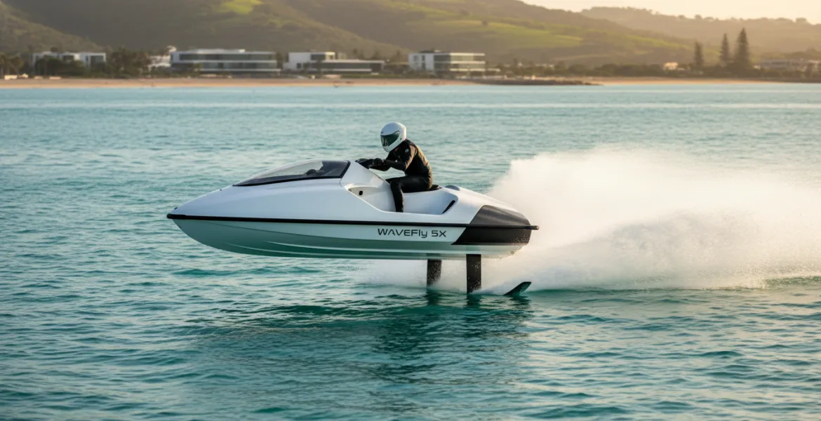 Navee WaveFly 5X: Il futuro del Volo a Filo d'Acqua a 85 kmhf