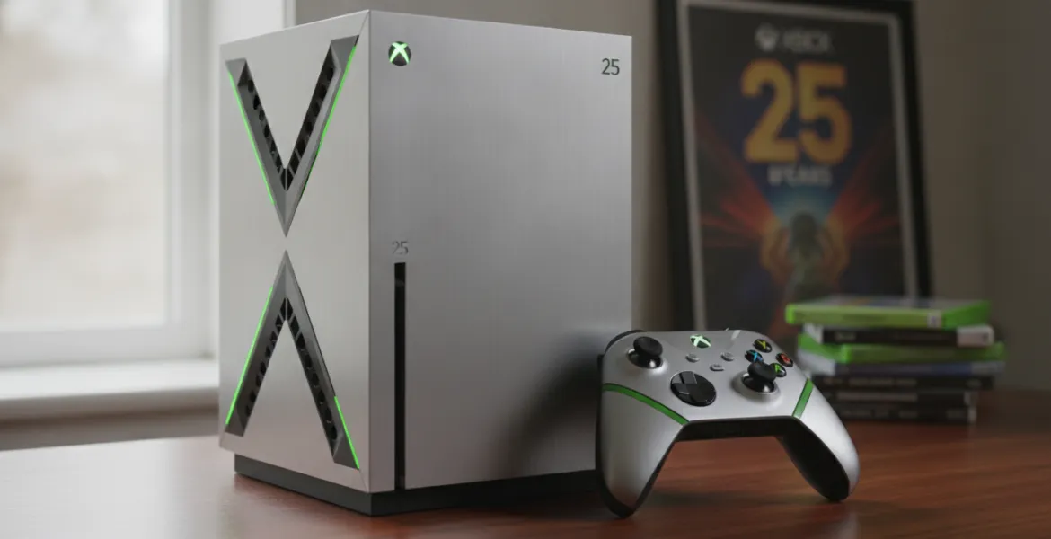 Xbox compie 25 anni: arriva l’esclusiva Series X25 limited edition