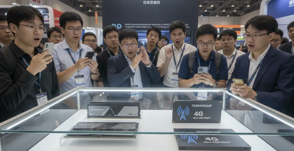TeamGroup rivoluziona il Computex 2026: RAM da 128GB e SSD con autodistruzione 4G