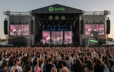 Spotify trasforma lo streaming: arrivano i grandi festival live in video e la vendita diretta dei biglietti
