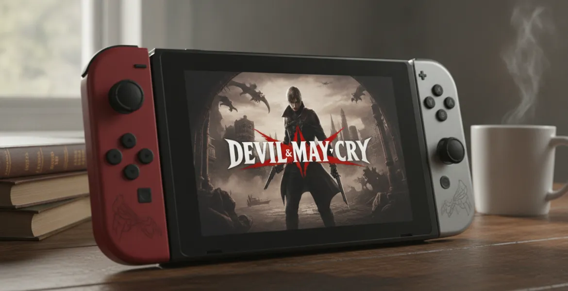 Devil May Cry 5 Devil Hunter Edition infiamma Nintendo Switch 2