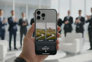 Apple rivoluziona la fotografia digitale: arrivano le funzioni AI Extend e Reframe su iOS 27