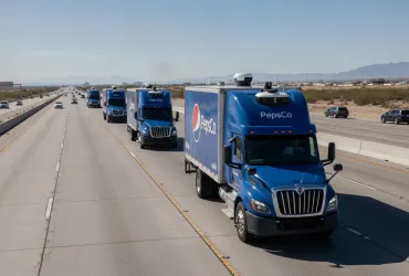 PepsiCo rivoluziona la logistica: i camion autonomi Gatik conquistano le strade americane