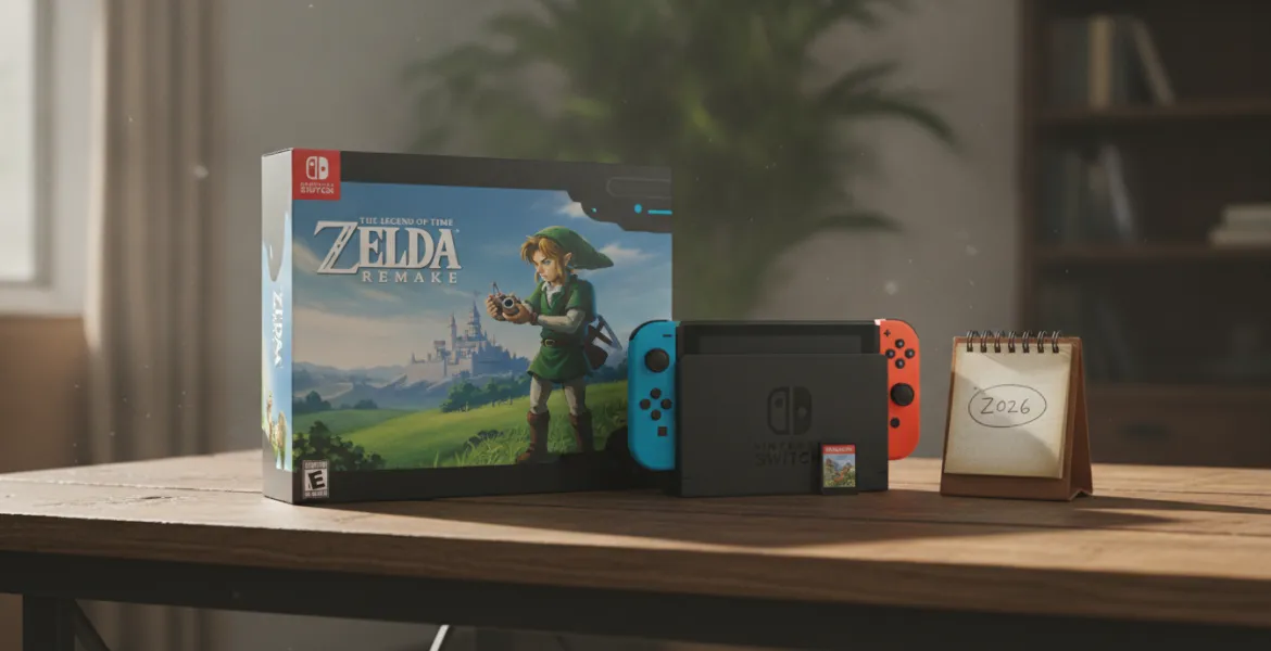 Zelda Ocarina of Time: Il remake per Switch 2 arriva nel 2026