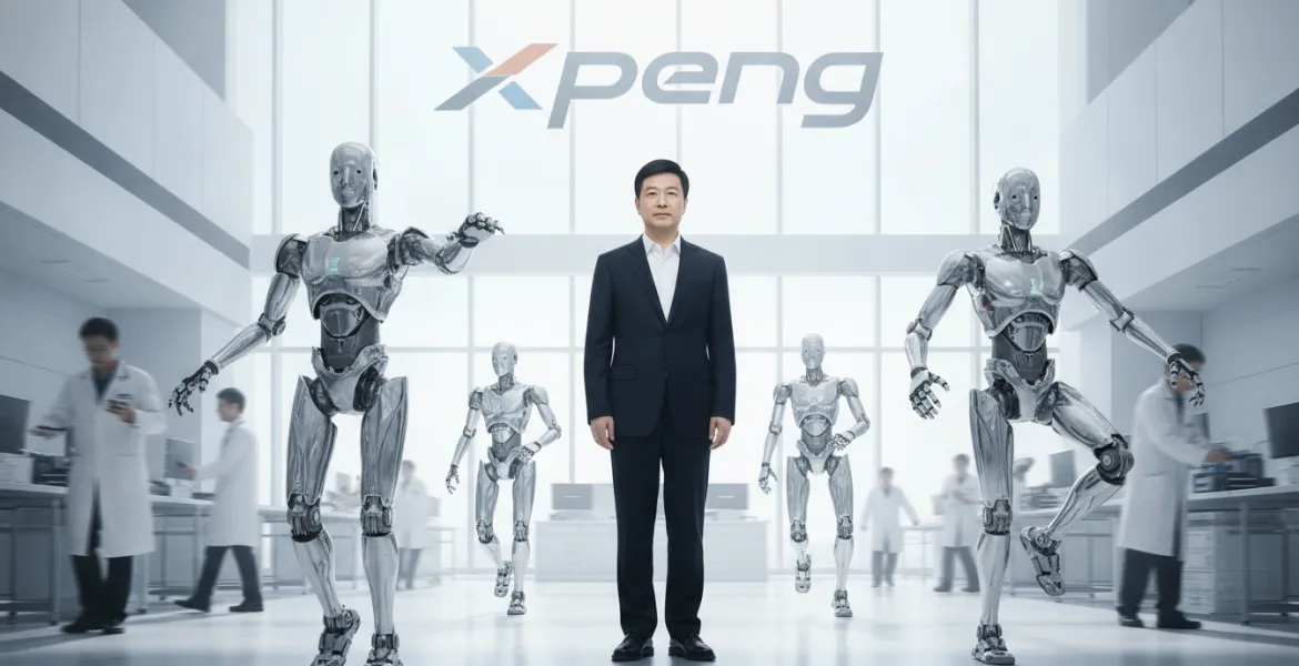Xpeng accelera sulla robotica: He Xiaopeng assume la guida diretta della divisione umanoidi