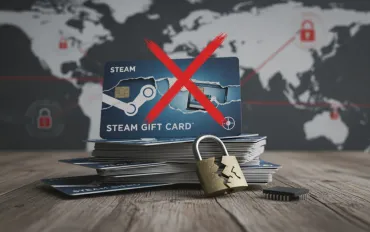 Addio alle Steam Gift Card fisiche: Valve dichiara guerra alle frodi globali