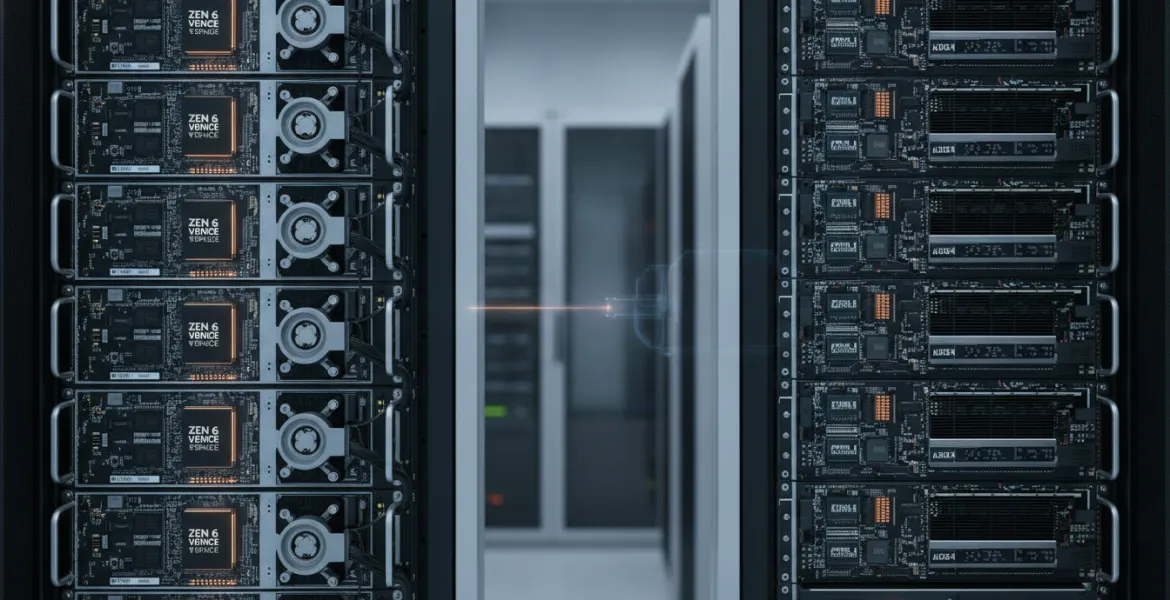 AMD sfida Nvidia nei server: i nuovi chip Zen 6 Venice promettono prestazioni da record