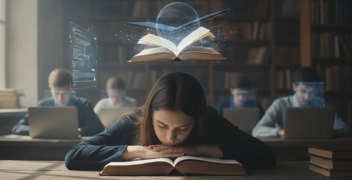 L'Eclissi della Lettura: Perché l'Intelligenza Artificiale sta svuotando le menti degli studenti