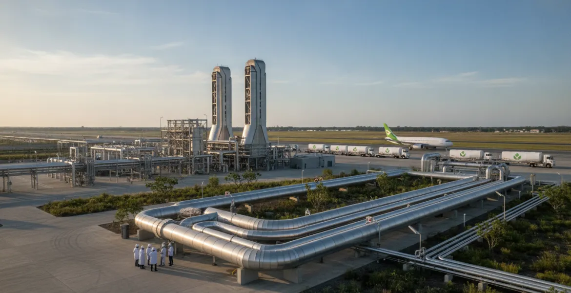 Rivoluzione nei cieli: Twelve inaugura negli USA il primo impianto per carburante aereo da CO2 catturata