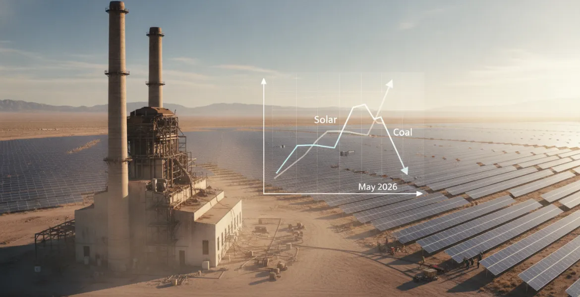 Energia solare negli USA: storico sorpasso sul carbone nel maggio 2026