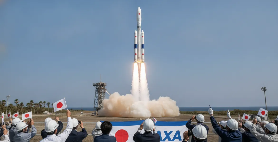 Giappone, trionfo spaziale per il vettore H3: successo storico nella configurazione leggera