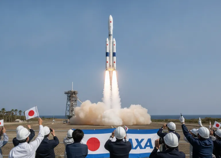 Giappone, trionfo spaziale per il vettore H3: successo storico nella configurazione leggera